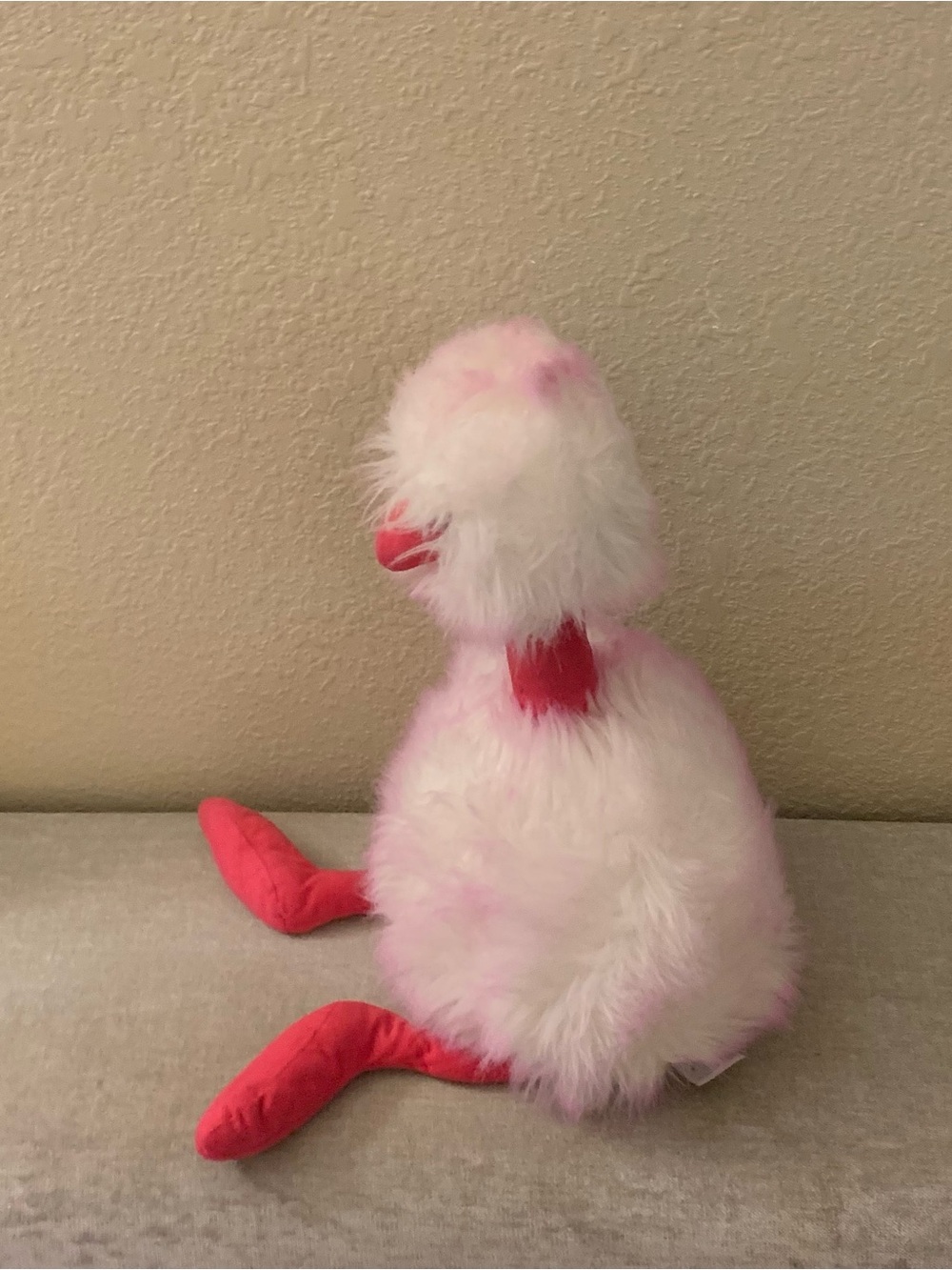 JellyCat Retired Raspberry Ripple Pom Pom Ostrich - Picture 4 of 7